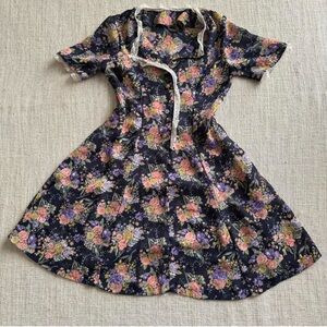 Vintage Floral Dress